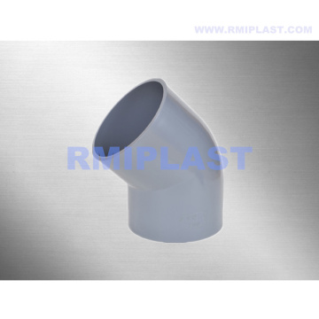 PVC Pipe Fitting 45 درجة الكوع PN10