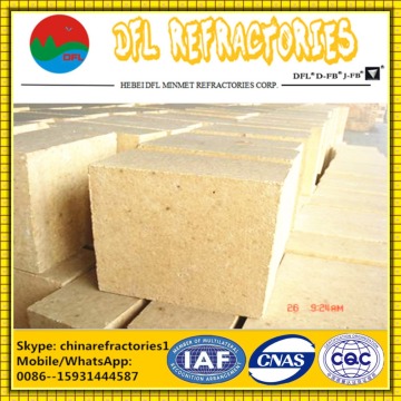 High alumina lightweight insulating high temperature bricks