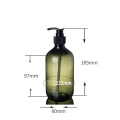 500ml and 300ml PET thicken plastic shampoo bottles