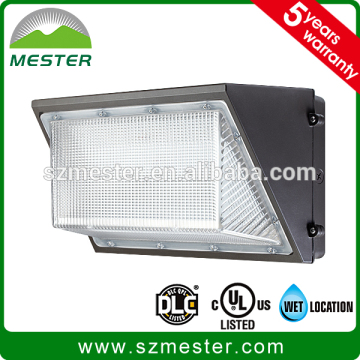 UL DLC listed 5 years warranty 135w led wall lights 400 watt wall pack replacement