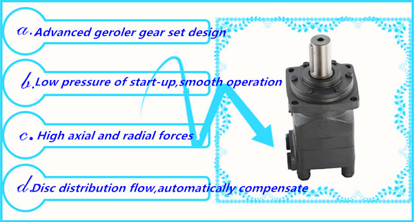 Heavy Duty Used Low Speed High Torque Omv Hydraulic Motors (BMV/OMV500)