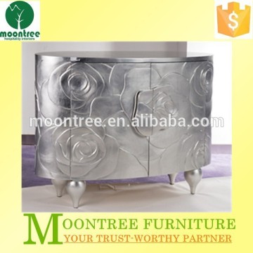 MCB-1127 Top Quality Silver Leaf Console Table