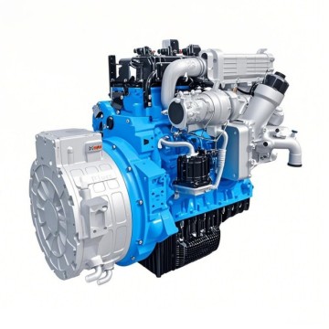 Methanol marine Engine assembly