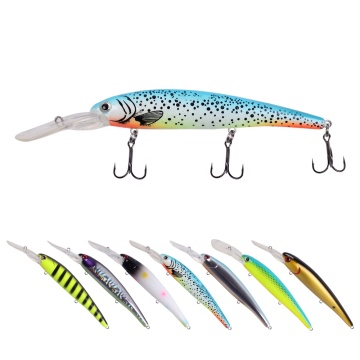 Devano Plastic Diving Bass Fishing Trolling Lures for Big Game