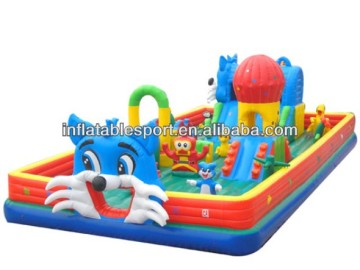 outdoor inflatable fun city giant inflatable playgrounds