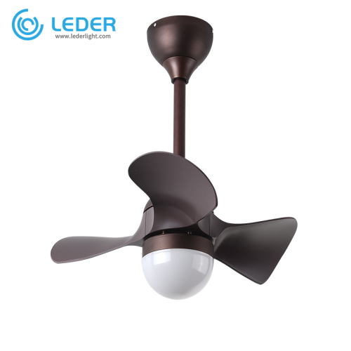 Ventiladores de techo modernos con luces LEDER