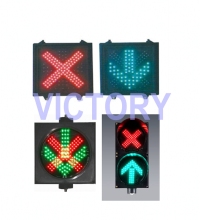 200mm Solar LED Green Go Red Stop Traffic Light, Driveway Traffic Light