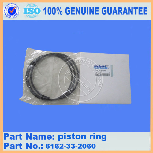 WD600-1 pistion ring ass&#39;y, setiap silinder 6162-33-2060 alat ganti pemuat roda komatsu