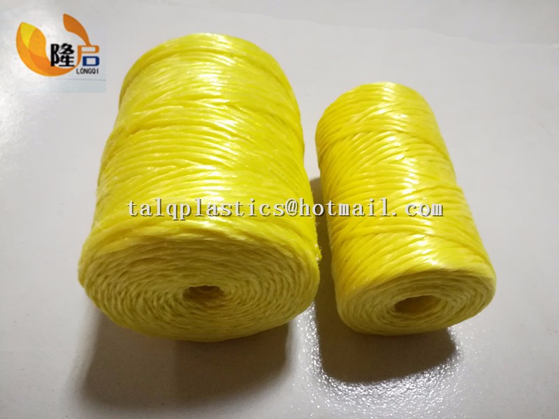 agriculture PP PE packaging baler twine/taian/nylon yarn rope