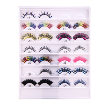 Private Label False Eyelashes Synthetic Hair  Lashes