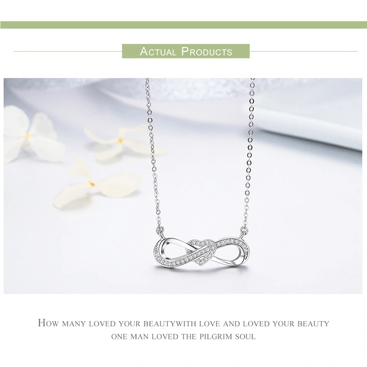 Luxury Jewelry Girlfriend Gift 925 Sterling Silver Necklaces