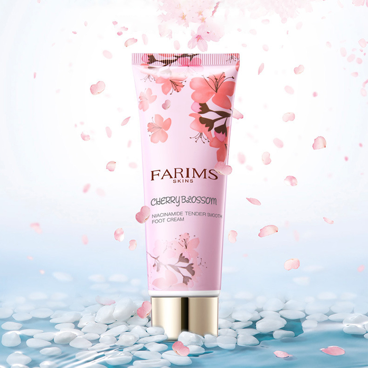 Cherry Blossoms Niacinamide Rejuvenating Foot Cream Peeling Dead Skin Whitening Smoothing Soft Foot Cream Foot Care