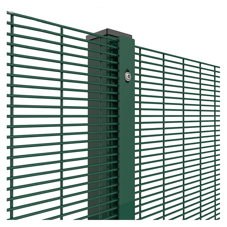 high security galvanized steel 358 prison mesh fence