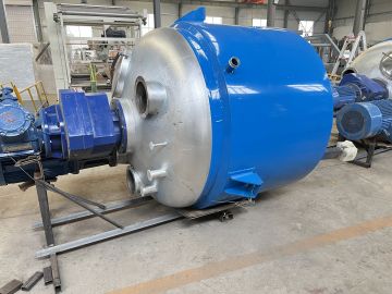 High and low speed mortar mixing bucket