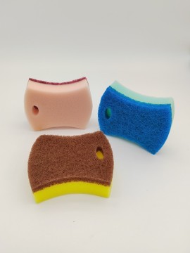 Eco-Friendly Scrub Cleaning Sponge for Household Cleaning