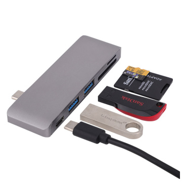 Adattatore multiporta USB C Hub 5 IN 1