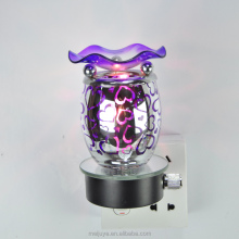 Glass Electric Oil Warmer Tart Warmer Wax Warmer with Night Light MB31