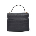 Borsa tote convertibile Urban Edge Satchel bianca e nera