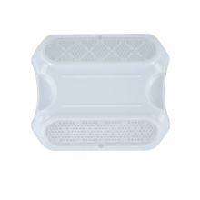 Double sides reflective plastic road stud reflectors