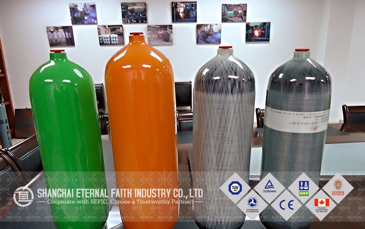 pcp airgun carbon fiber gas cylinders M18*1.5mm thread