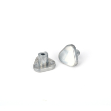 Silver Plated Zinc Alloy Beauty Triangle Electrode Head