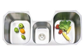 stainless steel kitchen sink counter washing sink
