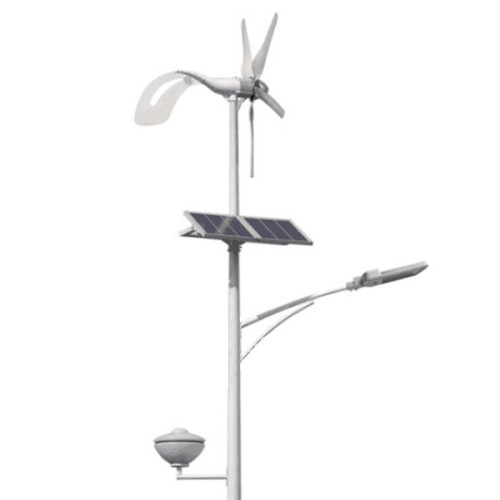 Lumière LED extérieure solaire hybride de réverbère solaire de panneau solaire de vent