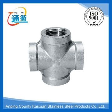 threaded pipe fittings cross fittings