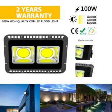 100W LED Solar Flood Light baixa tensão