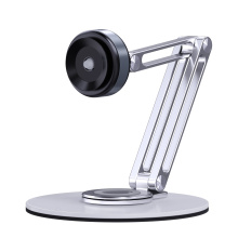 Hot Selling Vacuum Electric Sucker Aluminum Alloy Rotating Tablet Mobile Phone Stand for Desk