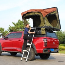 Hard Aluminum Rooftop Tent for Jeep Gladiator and Pickup Trucks