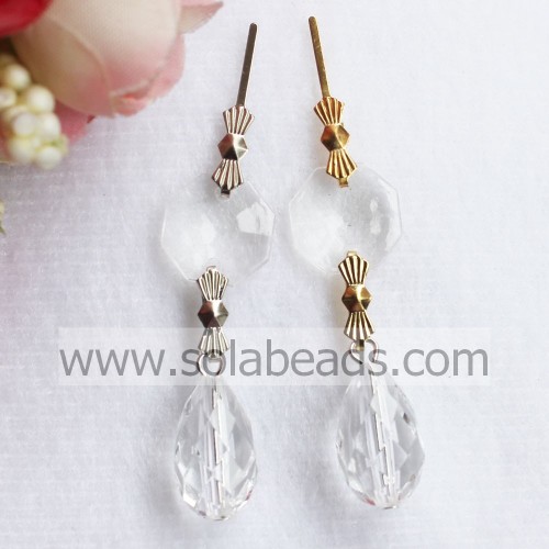 Lustre Cristal Prisme Tear Drops Décor De Mariage