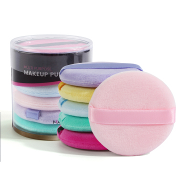 Wholesale 6 Pieces Flocking Makeup Powder Puff
