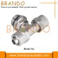 Macho Branch Tee Swivel Adaptação Pneumática Fast Twist