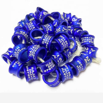 Customize Pigeon Ring 12mm Aluminum Bird Leg Rings