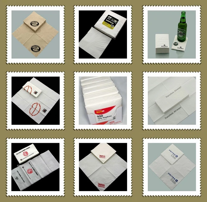 Wholesale Custom Cheap Cloth Like Napkins Standard Napkin Size 17X17 Paper Napkin