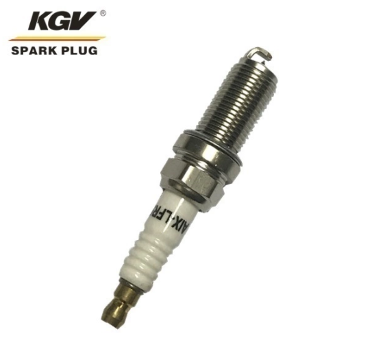 White car iridium spark plug normal