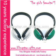 hot selling headphones ,rhinestone headphones ,jeweled headphones ,diamond headphones