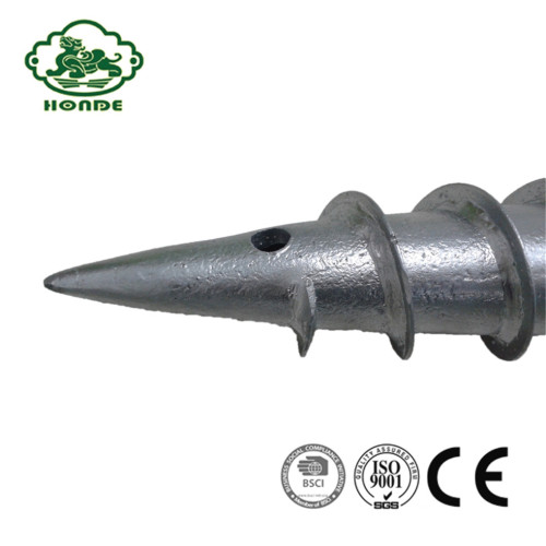 Harga Rendah Galvanized Ground Screw Untuk Tata Surya