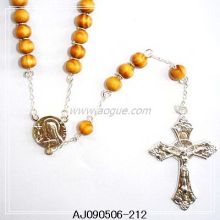 fashion wooden beads rosary