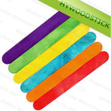 Factory price DIY colorful Craft Wooden Stick for Family Fun