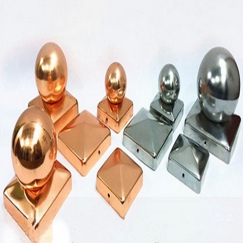 Stainless Steel Post Cap With Ball