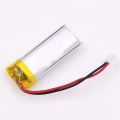 Batterie rechargeable au lithium polymère 3.7v 850mah