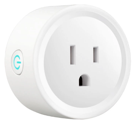 Chaoran Smart Plug Google Assistant IFTTT Outdoor Wall Plug US Smart Plug WiFi Socket 10a with Led tuya