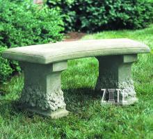 Fine Workmanship landscaping stone bench