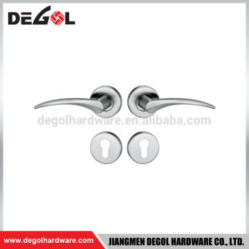 Stainless steel solid lever fridge door handle