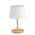 Lampes de table cool en bois LEDER