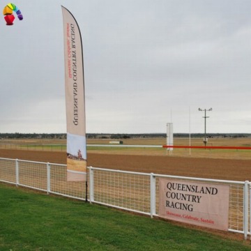 Knife Outdoor Advertising Flying Banner