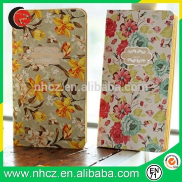 2016 hot sale creative flower's lfe notebook