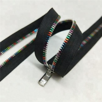 No.3 Zipper Roll with Rainbow Corn Teeth